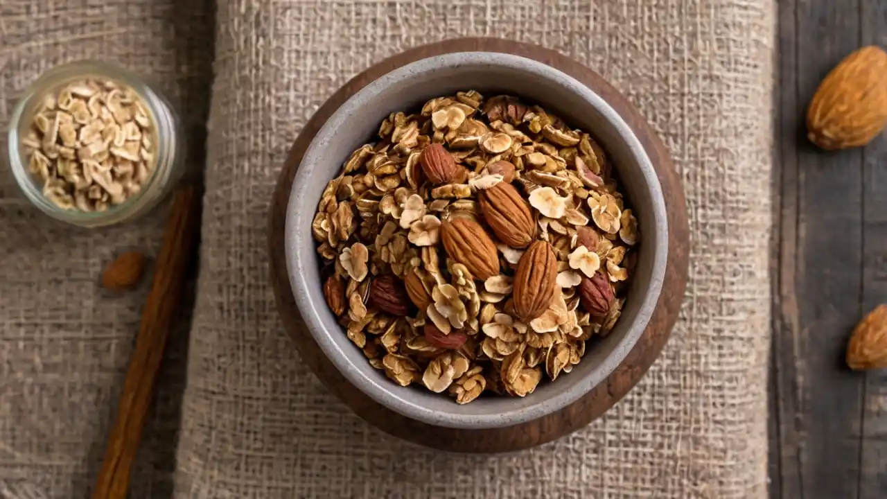 Grain Free Granola Nutrition Facts for Gut Health Prebiotics & Tiger-Nuts