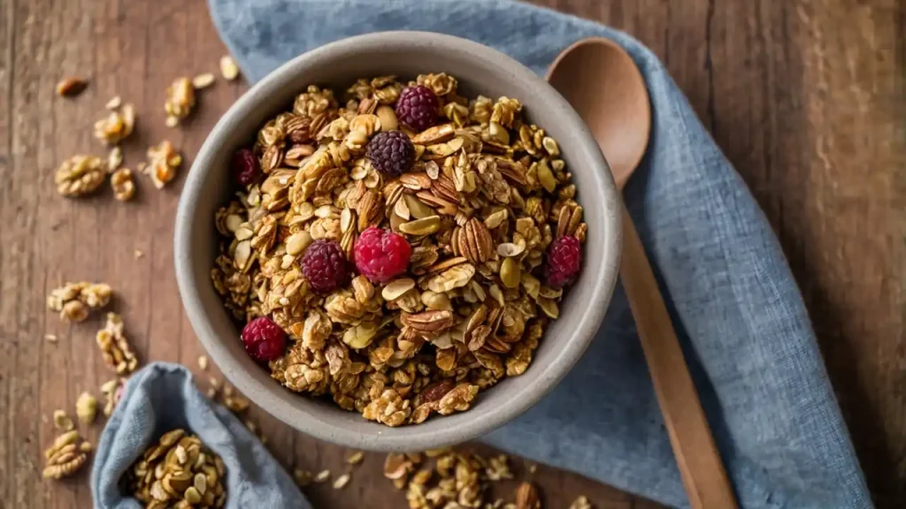 Dehydration Better Than Baking for Grain-Free Granola