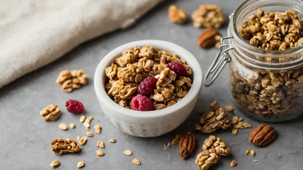 Low-FODMAP Binders & Sweeteners for Kid-Friendly Grain Free Gluten Free Nut Free Granola