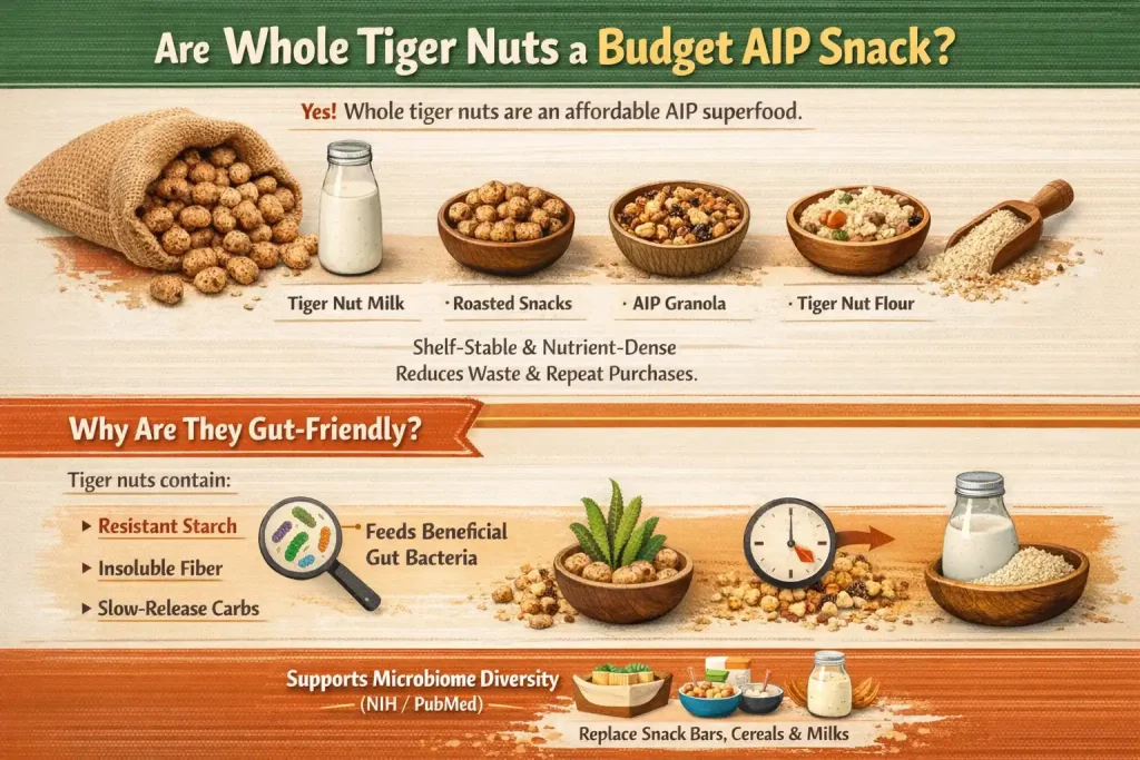 #2 Are Whole Tiger Nuts a Budget AIP Snack