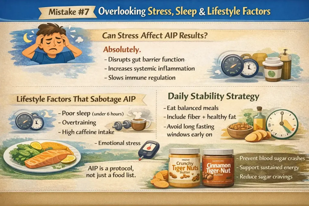 Mistake #7 Overlooking Stress, Sleep & Lifestyle Factors