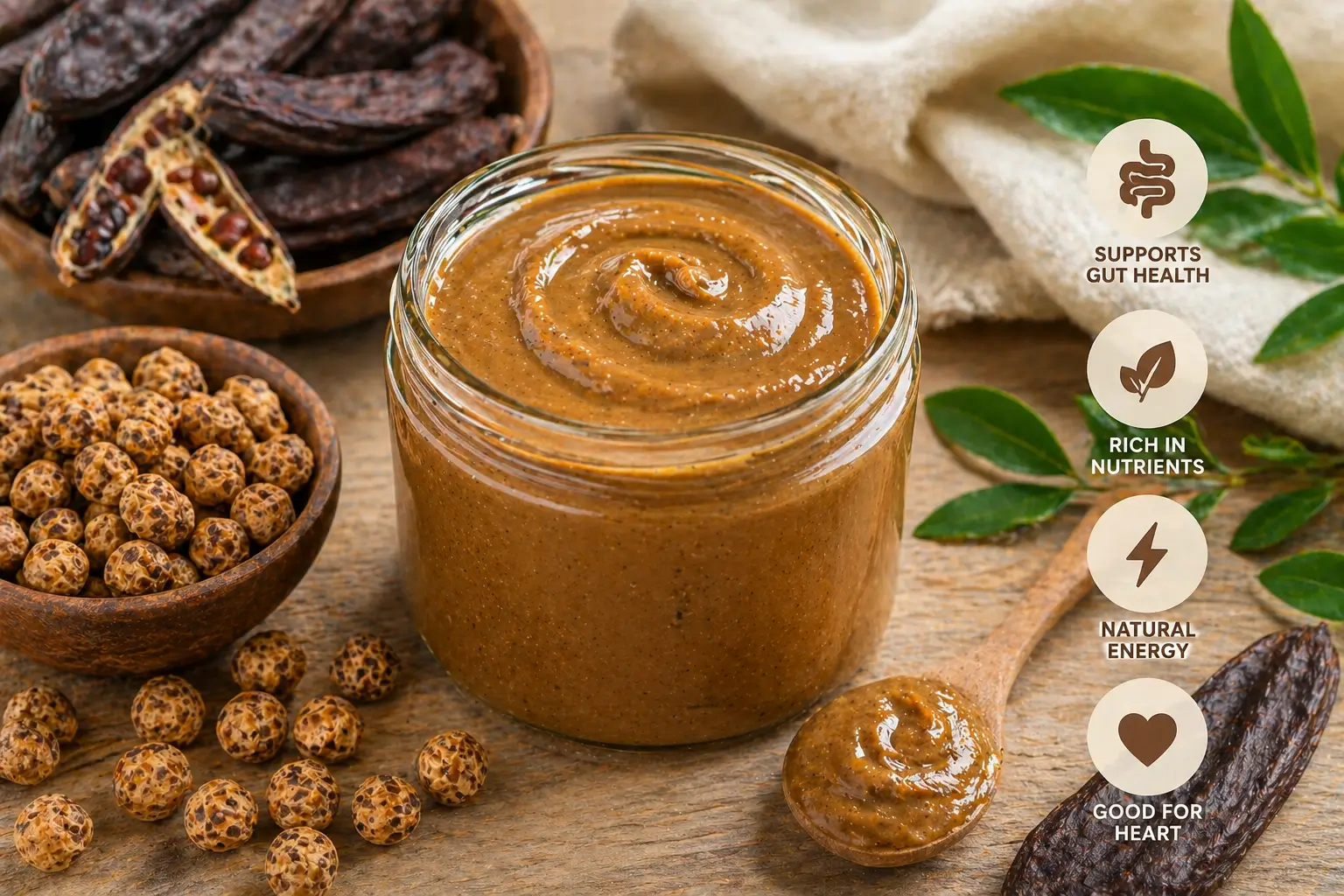 What Does Carob Tiger Nut Butter Taste Like?