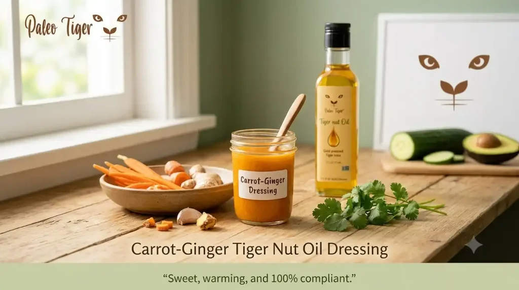 Carrot-Ginger Tiger Nut Oil Dressing