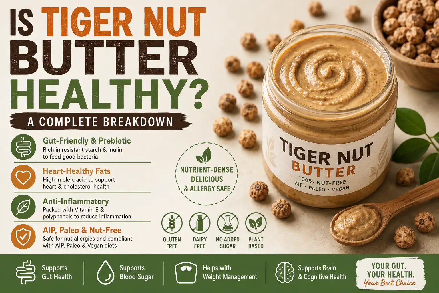 Is Tiger Nut Butter Healthy? A Complete Breakdown