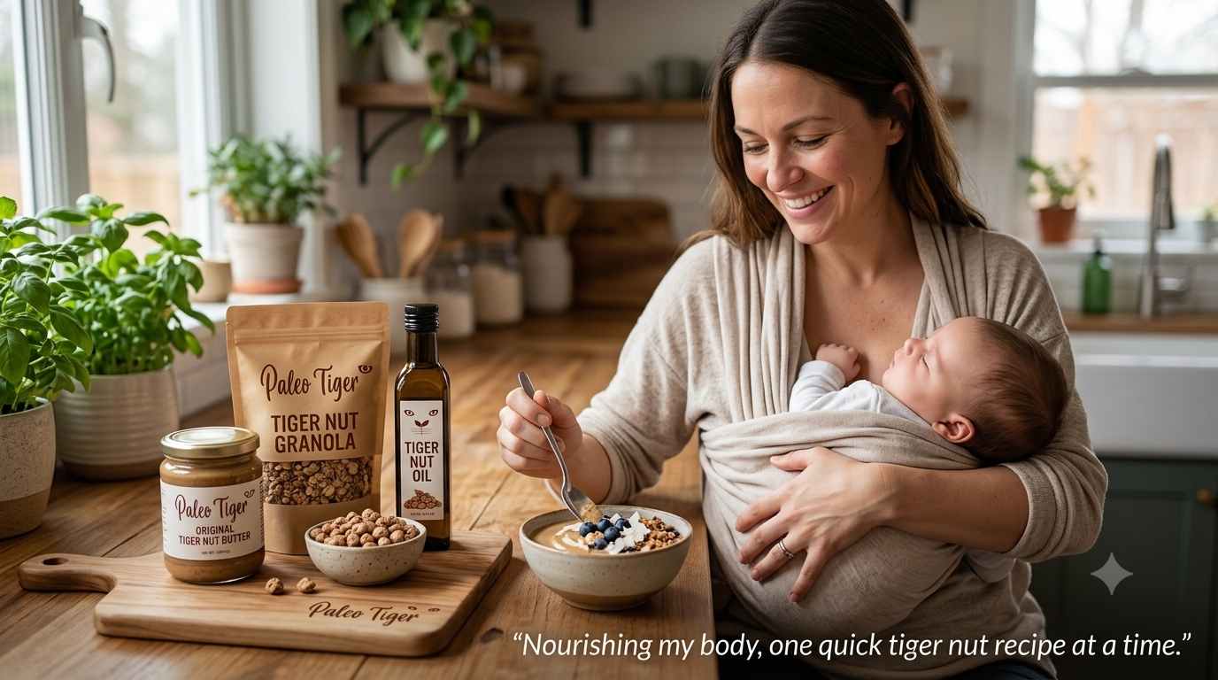 Easy Tiger Nut Recipes for New Moms, Postpartum AIP Recovery Made Simple
