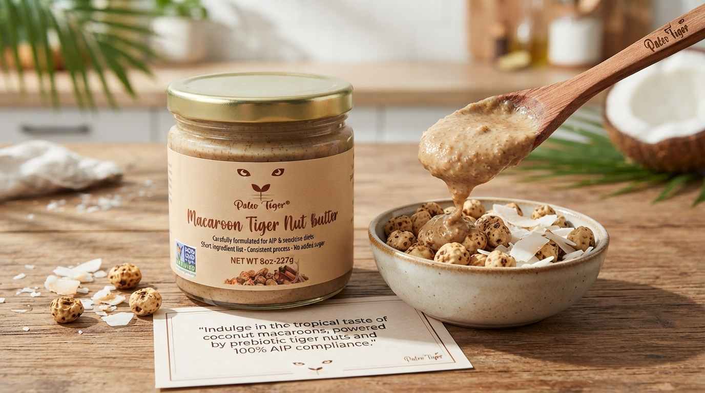 What Is Macaroon Tiger Nut Butter? Coconut Flavor AIP Spread Guide